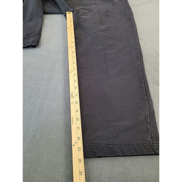 VTG Lilly Pulitzer Wide Leg Cropped Lounge Pants Black Medium Classic EUC - Picture 7 of 9